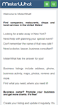 Mobile Screenshot of misterwhat.com