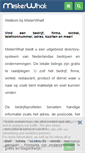 Mobile Screenshot of misterwhat.nl