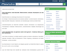 Tablet Screenshot of misterwhat.de